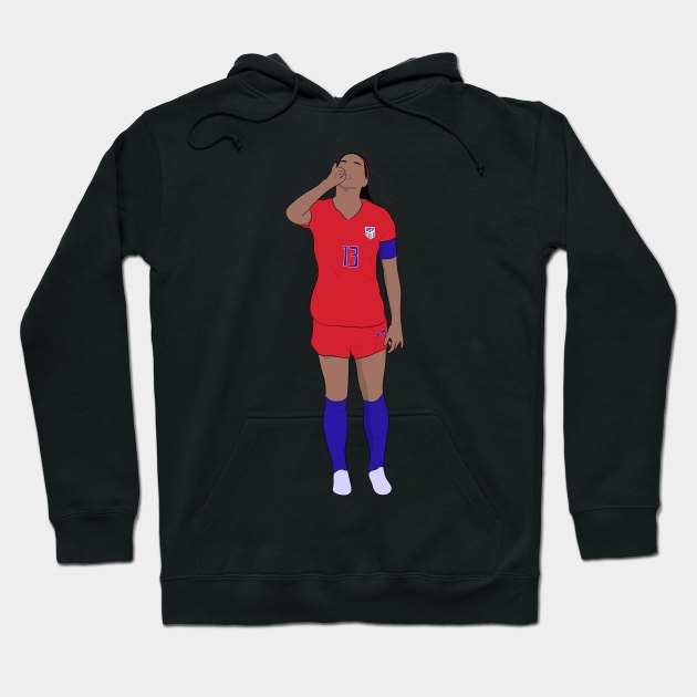 Alex Morgan Hoodie by SickSticksCo